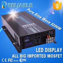 3200W 자동차 전원 인버터 12V 220V 태양 광 인버터 DCAC 변환기 변압기 24V36V48V110120V230V240V, 36V+110V+AU