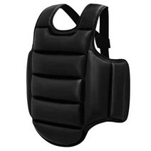연습용 격파 판미트 가슴 보호대 mma kickboxing training body, 검은색, xs 사이즈1 100-120cm