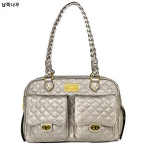 방수 나일론 펫백 펫 외출 가방 숄더백 강아지 외출 가방 고양이 가방 대용량 도매 고양이 가방, 은색 은빛