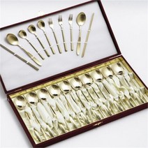 키친아트 산수화 베스트세트 수저세트 어린이수저세트, 단품, 색상:기본