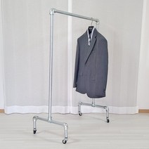 파이프행거 1단 20A 배관파이프 이동식 튼튼한행거, 20A 조절발, 800×1000