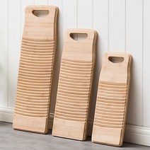 돌빨래판 나무 대나무 목재 세척 워시 보드 미끄럼 방지 홈 닦고 크리 에이 티브 세탁 빨래판 핸드, 한개옵션0