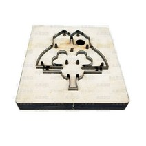 동물 펜던트 가죽공예 커팅 몰드 금형, 송아지 /고급 날