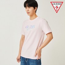 게스 게스 공용 샤이니필름 로고 반팔티 MN2K9432