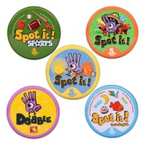 어린이날 특별전 도블 보드게임 모음5종 - 스포츠+동물원+캠핑+도블+베이직, 스포츠, 동물원, 캠핑, 도블, 베이직