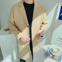 가을 싱글 하프 반코트(키작은남자코트)(HD)