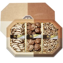 참나무 원목 표고버섯 팔각 혼합 선물세트 / 설날 추석 명절, 단품