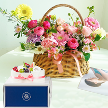 전국 생일 축하 꽃바구니 생화 꽃다발 케이크 당일 배달, 03.퍼스널러브&브랜드케익