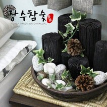 장수참숯 천연아이비가습기 숯 집들이선물 공기정화숯 참숯 천연가습기 가습 제습, 허브쿠팡 본상품선택