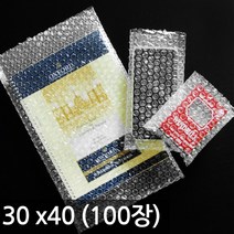 에어캡 봉투 30cm x40cm x100개(30x40x100)/뽁뽁이