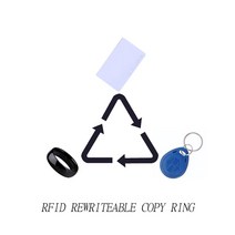 RFID NFC 스마트 칩 방수 링 125Khz T5577 복사기 재기록 가능 태그 키 1K S50 복제 토큰 배지, 09 CUID Ring-63MM
