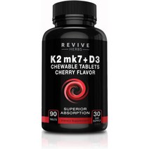 임산부비타민D 키즈 유기농비타민D 비타민 K2 D3 칼슘 흡수 체리 맛 츄어블 심 1회 제공량 mk7 225mcg 6000IU, 단일수량, 단일개당 용량/중량/정