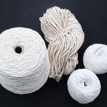 파이핑 면사 면끈 파이핑끈, 면사-볼-2mm