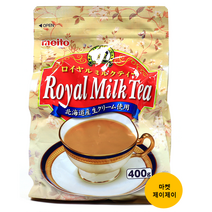 메이토 로얄 밀크티, 9개, 1봉, 400g