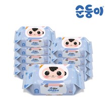 순둥이 WRaR-01/100%생분해/그린에디션(새해) 물티슈 80매 리필형 10팩