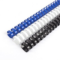 플라스틱링 50mm 50개 450매이내제본 소모품 책 사무용 교회 노트 개인용, 청색