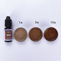 비누만들기 비누키트24 색 수지 안료 액체 DIY 양초 에폭시 금형 공예 비누 10ml, 07 G