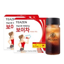 티젠 보이차 추출분말 30스틱입X2박스 보틀 포함, 없음, 2개