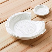 10p 일회용 접시 14cm 일회용밥그릇 비빔밥용기 1회용접시 찌개용기 일회용용기쇼핑몰 일회용종이접시 덮밥용기