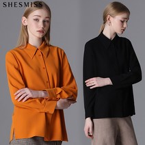 쉬즈미스 쉬즈미스 데일리 포인트 심플 블라우스