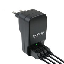 (아쇼핑) 스마트폰 충전기 해외 여행 출장 4IN1 검정 5종플러그충전어댑터 핸드폰충전기 해외핸드폰충전 여행용충전기 USB (아쇼핑)