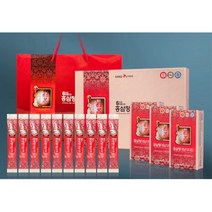 명절 지인선물용 홍삼진액 스틱형 10ml 30p(쇼핑백 포함) / 추석 회복 식품