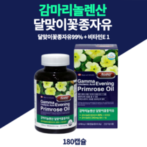 감마리놀렌산 달맞이꽃종자유 비타민E 면역과민반응 중년여성 건강 감마리놀산 감마리놀레산 감마놀렌산