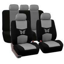 양모 카시트 패션 자동차 시트 커버 범용 여성 인테리어 액세서리 9 색, Gray (5 seat)