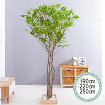 실내인테리어 인조나무 123종 / 플트 조화나무 C, C08.라인-느티나무 250cmK/코너형, 1개