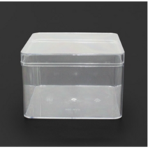 정사각 쿠키통(XYB-304) / 6개1셋트 / 95x95x63mm /D-900대체품/ 티라미슈통 / 보틀케익 / 박스케익 / 도시락케이크