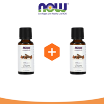 1+1 나우푸드 에센셜오일 Clove 30ml 정향 추출 아로마 오일 테라피