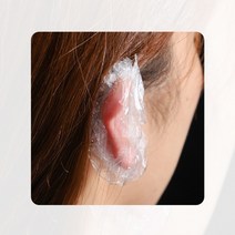 BK셀프미용 염색용 일회용 비닐 귀마개 10p, 본상품, 상세페이지 참조