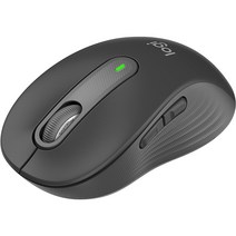 로지텍 M650 시그니처 블루투스 멀티 마우스 + BOLT 수신기 세트, 910-006259, 그래파이트