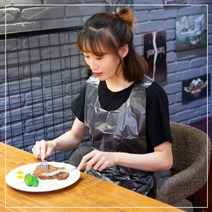 다용도 앞치마 일회용 비닐 요리 조리 급식 10p, 상세페이지 참조, 쿠팡 본상품선택
