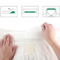 셔츠 목때 방지 스티커 6P -땀 누런때 변색 패치 땀패드 땀패치 와이셔츠목때 카라