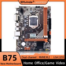 b75 데스크탑 마더 보드 m.2 lga 1155 i3 i5 i7 cpu 지원 ddr3 메모리 sata3.0 usb3.0 pei-e vga hdmi 인터페이스 메인 보드