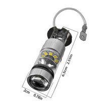 H3 LED Foglights 변환 키트 전구 낮은 빔 100W 6000K 슈퍼 화이트 자동 운전 헤드 라이트 12V 24V, 13 H4, 01 3000 천개 황금