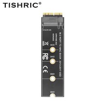 TISHRIC M.2 NGFF TO MAC BOOK 2013-2017 SSD 라이저 카드 KEY-M MacBook Pro 2017 용 PCIE 인터페이스 A17, 02 빨간