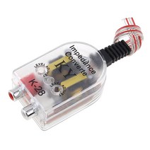 더블 코일 변압기 RCA 자동차 서브 우퍼 82MM 라인이있는 저주파 변환기에 오디오 고주파