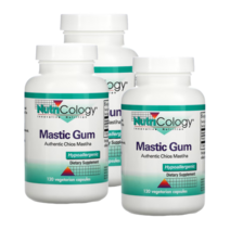 뉴트리콜로지 Mastic gum 매스틱검 그리스 유향나무 120캡슐 3세트