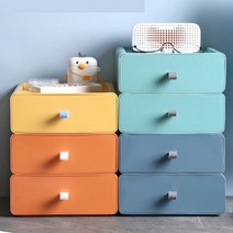 강화 DIY 책상 서랍장 스토리지 박스 토르 빅앤트폴딩 다이소 수납함 플라스틱 코스트코폴 리빙박스 펜트리, 새콤 오렌지