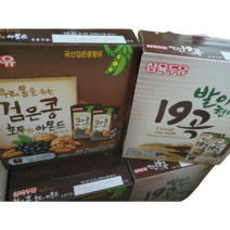 [삼육두유]검은콩 호두와 아몬드 190ml 48팩+발아현미 19곡 190ml 48팩, 01. 2세트(아몬드48팩+발아현미48팩)