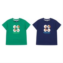 [캉골키즈]APBCRT04070 서클 로고 포인트 티셔츠 PB 0407