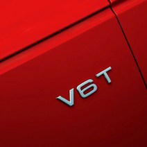 아우디 V6T 엠블럼 휀다