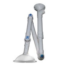 가스 흡입 실험실 암후드 흄 후드 다관절암후드 연기, _개, 흰색 PP-PC 소재