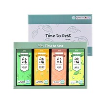 다예 브레이크 타임 4종 선물세트+쇼핑백포함 녹차+국화꽃+보이+여주, 1개