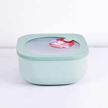 구찌니 다용도 전자렌지 냉장고 겸용 직사각 밀페용기 일반형 Lize사이즈 대형, 일반대형(민트), 1개
