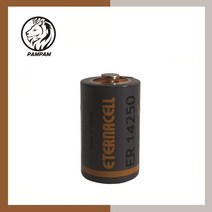 3.6V 1/2AA 리튬 건전지 에터나셀 Eternacell ER14250, 1개, 1개