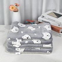 강아지 고양이 애견 쿠션 켄넬 그레이베어 방석 1호 4개묶음