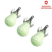 몽크로스 봉돌 에기프리 A타입 물방울 야광봉돌 문어 쭈꾸미 갑오징어 채비, 16호